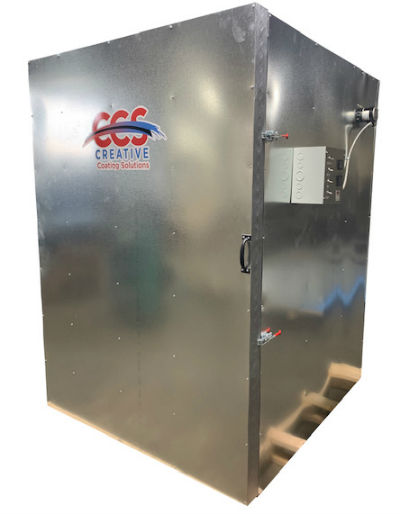 Adjustable Interior Space 6x6x12 Electric Powder Coating Oven
