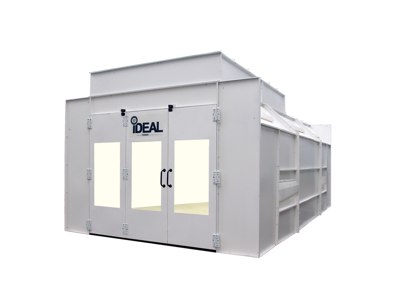Semi Downdraft Paint Spray Booth