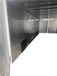 10 X 10 X 24 Gas Industrial  Powder Coat Curing Oven - Welded Tube Steel Frame