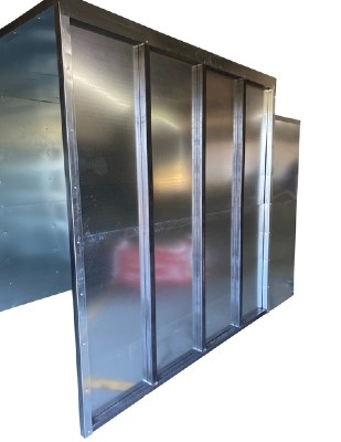 10' X 10' X 30' Gas Industrial  Powder Coat Curing Oven - Welded Tube Steel Frame
