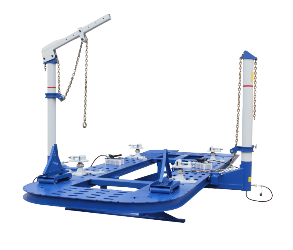 18 Ft Frame Straightener | Drive-On Tubular Steel Deck | Creative Coating Solutions