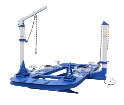 18 Ft Frame Straightener | Drive-On Tubular Steel Deck | Creative Coating Solutions