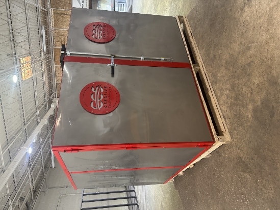 4' X 4' X 6' Gas Fired Industrial Powder Coat Curing Oven - Creative Coating Solutions
