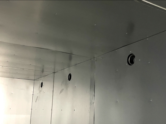 5' X 5' X 7' Gas Fired Industrial Powder Coat Curing Oven - Creative Coating Solutions