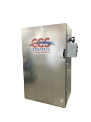 5 x 5 x 6 Gas Industrial Powder Coat Curing Oven 