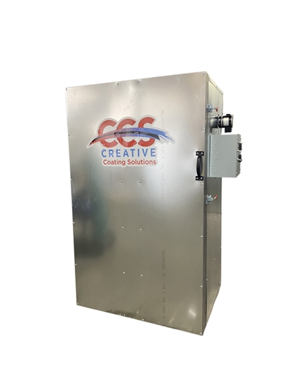 5' x 5' x 6' Gas Industrial Powder Coat Curing Oven 