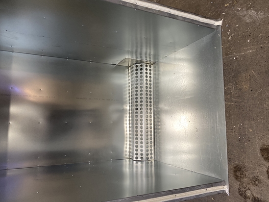 5' x 5' x 7' Gas Industrial Powder Coat Curing Oven 