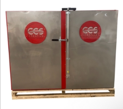 6 X 6 X 8 Gas Fired Industrial Powder Coat Curing Oven