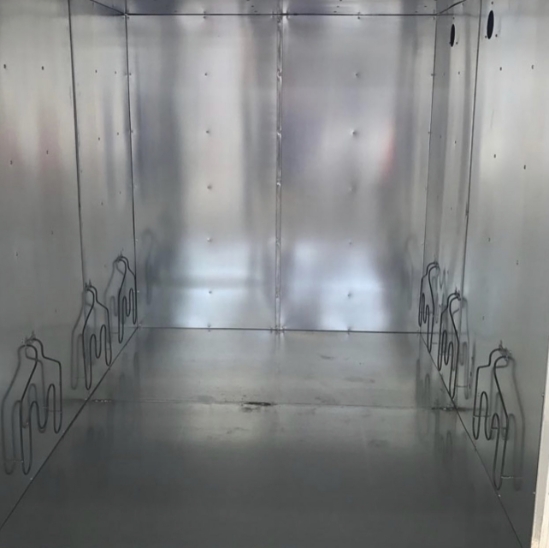 6' x 6' x 12' Electric Powder Coat Oven - Creative Coating Solutions