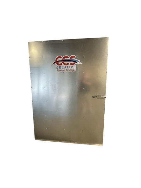 6' x 6' x 12' Gas Industrial Powder Coat Curing Oven 