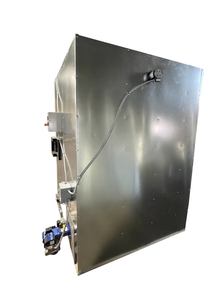 6' x 6' x 8' Gas Industrial Powder Coat Curing Oven