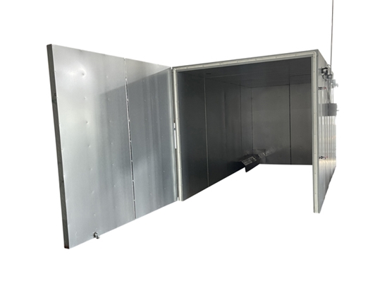 7' x 7' x 10' Gas Industrial Powder Coat Curing Oven