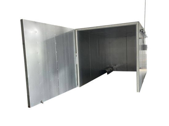 7' x 7' x 10' Economy Gas Fired Powder Coat Curing Oven - Creative Coating Solutions