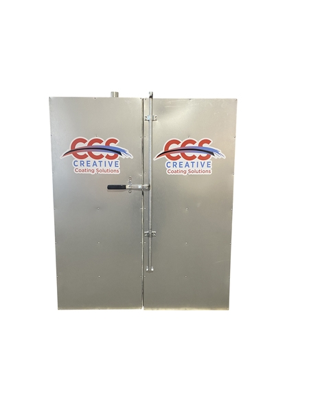 7' x 7' x 8' Economy Gas Fired Powder Coat Curing Oven - Creative Coating Solutions