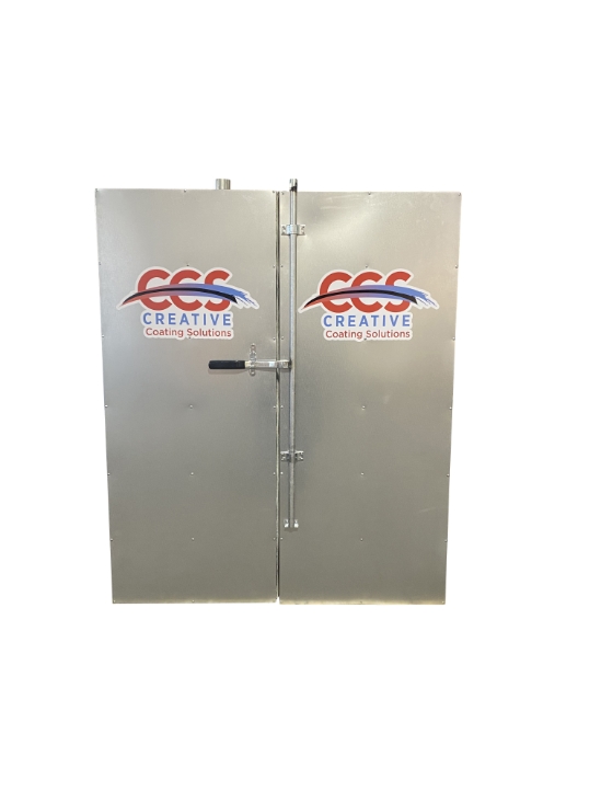 8' X 8' X 12' Gas Industrial Powder Coat Curing Oven