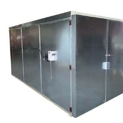 8 X 8 X 25 Gas Powder Coat Curing Oven - Welded Tube Steel Frame