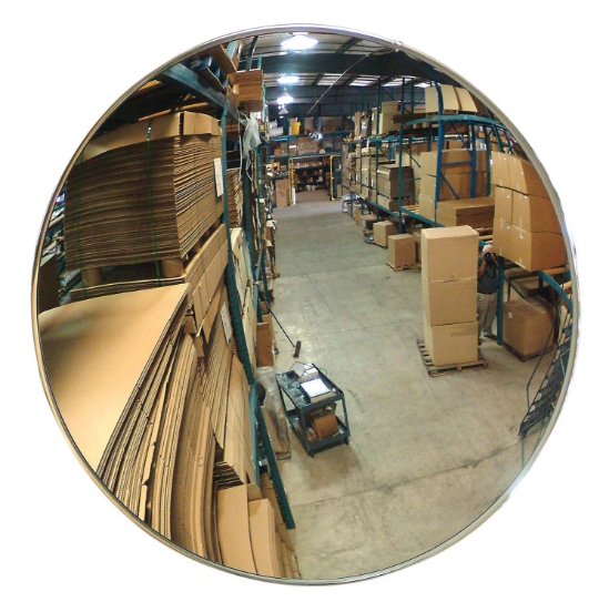 Acrylic Convex Indoor Mirror 12 In. Width - Creative Coating Solutions