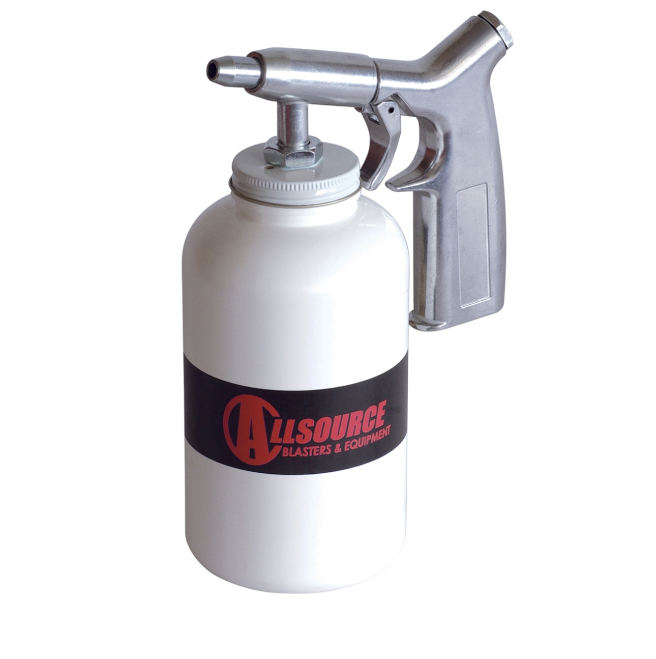 Bottle blaster portable abrasive blasting tool one quart capacity