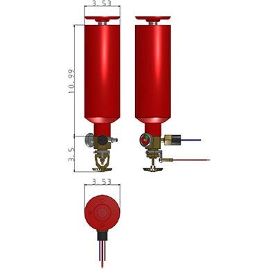 CFP 96 Fire Suppression System With Pressure Switch