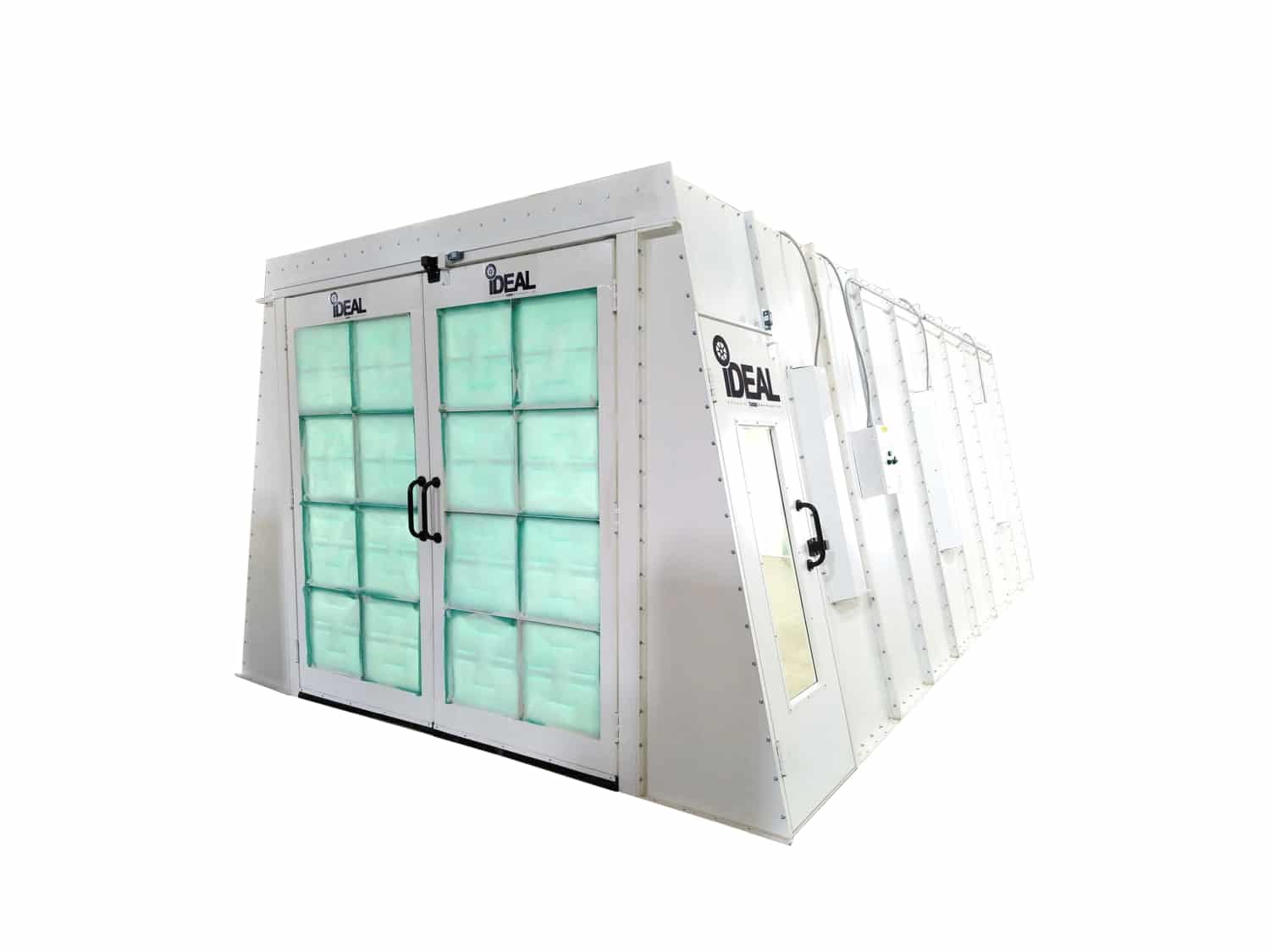 Commercial Cross Flow Draft Paint Spray Booth (1 Phase / 3 Phase) | Creative Coating Solutions