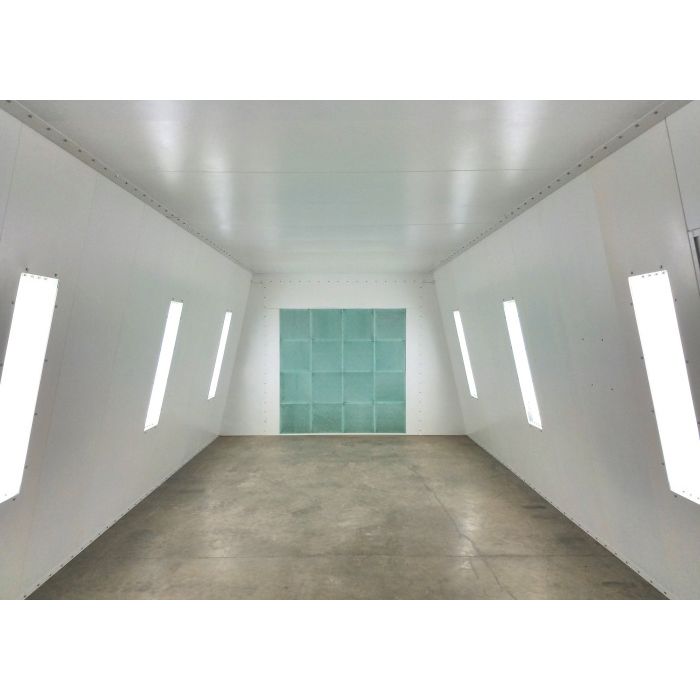 Commercial Cross Flow Draft Paint Spray Booth (1 Phase / 3 Phase) | Creative Coating Solutions