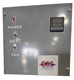 Control Panel For Economy Electric Powder Coat Ovens (16KW)