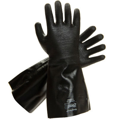 Elbow Length 18" Chemical Glove, SHOWA 6797R, Powder Coating, Powder Coat Stripper, Paint Stripper, Sandblasting, Auto Body