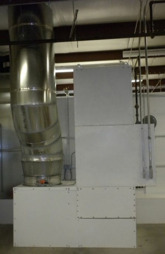 Gas Paint Booth Heater / Air Makeup Unit (1-Phase) | Creative Coating Solutions