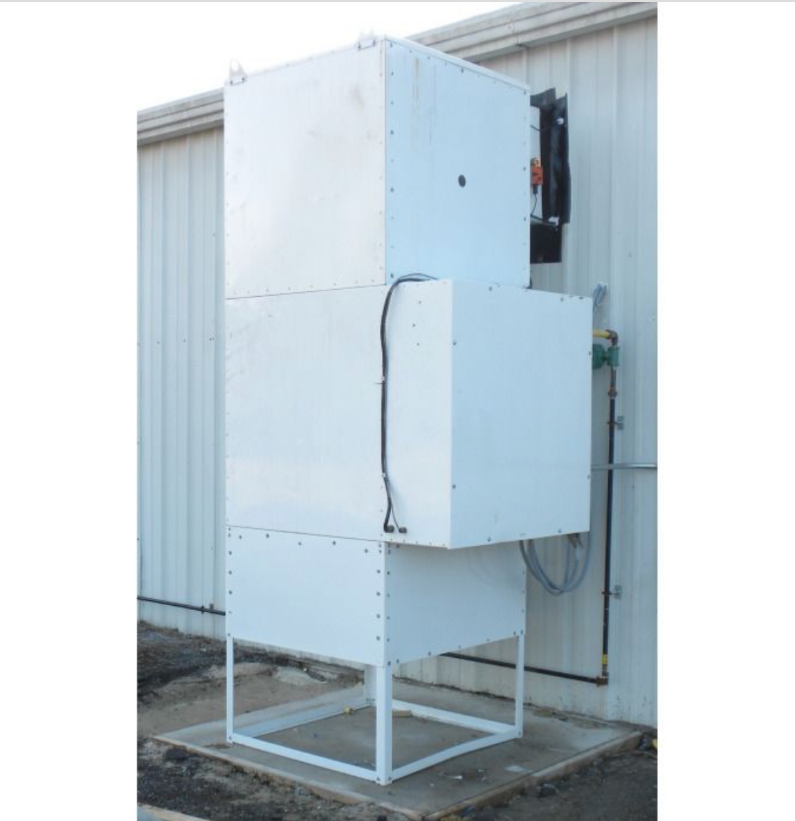 Gas Paint Booth Heater / Air Makeup Unit (1-Phase) | Creative Coating Solutions