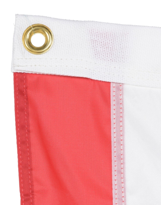 Nylon American flag 60 x 36 inch projection size for residential and commercial flagpoles