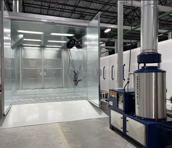 P-300 manual pretreatment application system SprayWand with gas burner