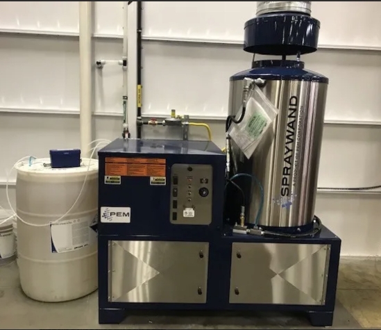 P-300 manual pretreatment application system SprayWand with gas burner