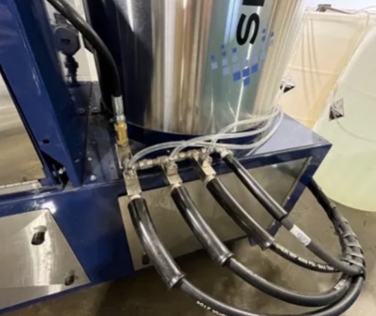 P-300 manual pretreatment application system SprayWand with gas burner
