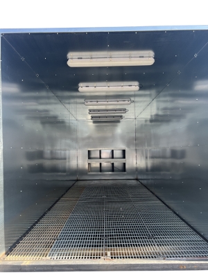 Pretreat Wash Enclosure - 8' x 8' x 25'