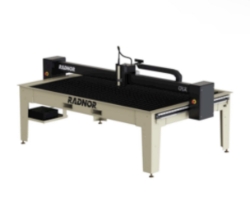 Radnor 4 by 8 foot CNC plasma cutting table with FlashCut software industrial steel construction