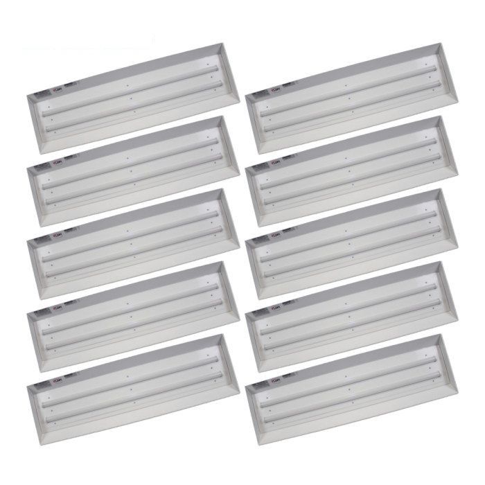LED lighting upgrade kit for side downdraft and semi downdraft paint spray booths