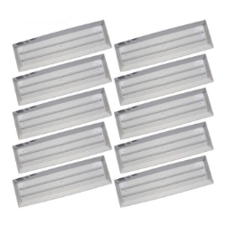 LED lighting upgrade kit for side downdraft and semi downdraft paint spray booths