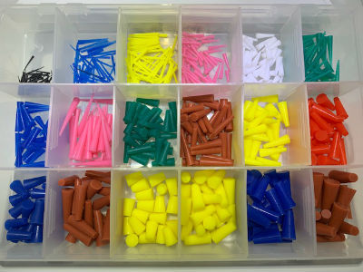 Silicone Tapered Stoppers Starter Kit STS-1 | High-Temp Masking for Powder Coating