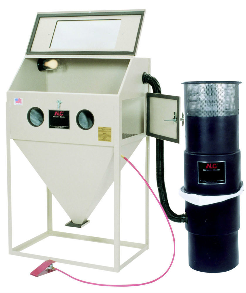 Heavy-Duty Steel Abrasive Blast Cabinet – Model 40403 - Creative Coating Solutions