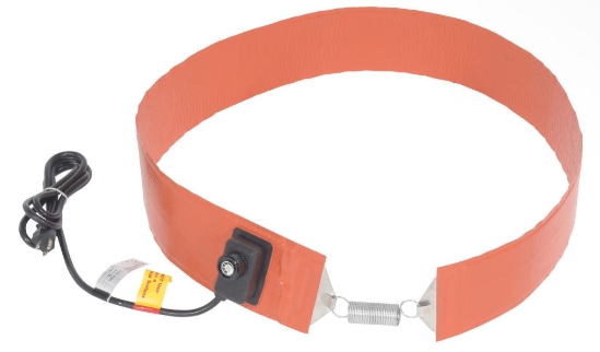 Steel drum heater band-style for 55 gallon drums thermostat controlled