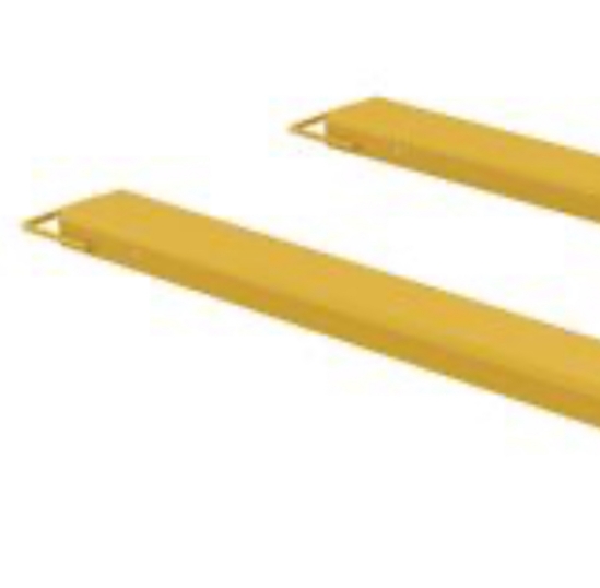 Steel high strength fork extensions 6 inch by 72 inch 4000 lb capacity