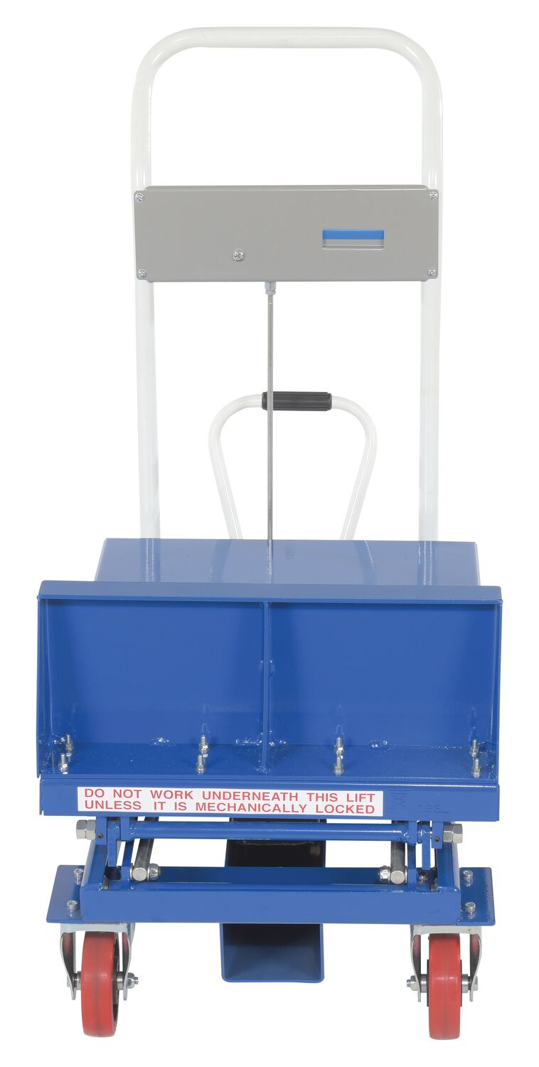 Steel Lift and Tilt Carts with Sequence Select 19-1/2 In. x 30 In. 400 Lb. Capacity - Creative Coating Solutions