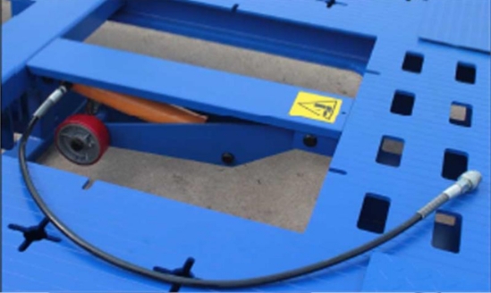 Steel Platform Frame Straightener - Creative Coating Solutions
