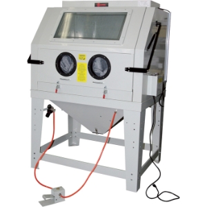 The Monster Abrasive Blast Cabinet – Model 41800 (Walk-In Clamshell)