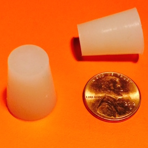 STP105 Tapered Silicone Plugs – Compact High-Temp Masking Plugs for Powder Coating