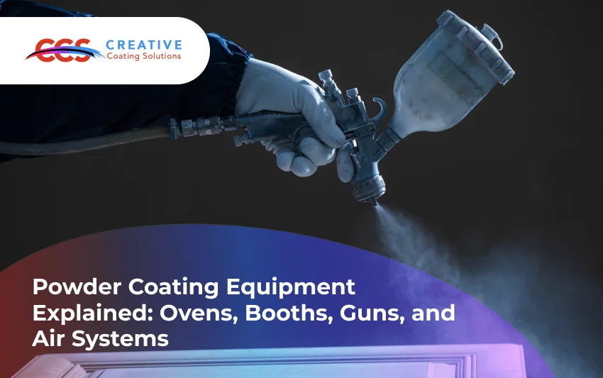 Powder Coating Equipment Explained: Ovens, Booths, Guns, and Air Systems