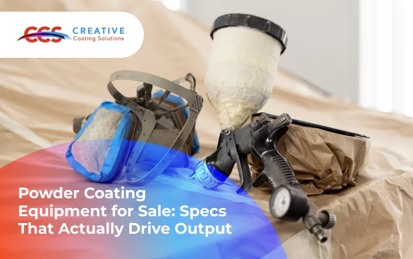 Powder Coating Equipment for Sale: Specs That Actually Drive Output
