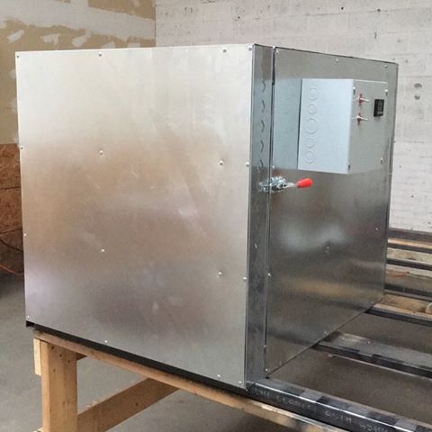 4 x 4 x 4 Electric Powder Coat Oven