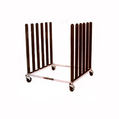 Keysco Mobile Aluminum Windshield Rack – 5-Windshield Autobody Storage Stand