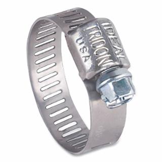Micro-Gear 62P stainless steel small diameter hose clamp 5/16 inch 10 pack